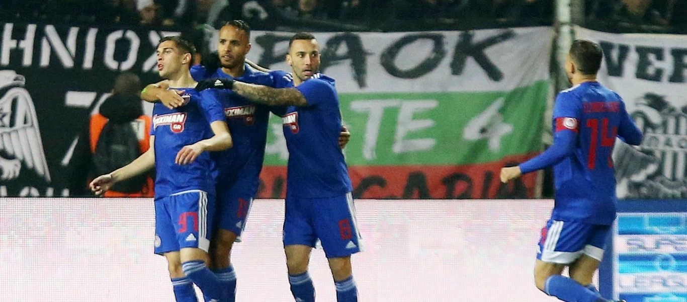 Ελληνικό πρωτάθλημα: «Ερυθρόλευκη» η κορυφή - Κέρδισε (0-1) τον ΠΑΟΚ ο Ολυμπιακός